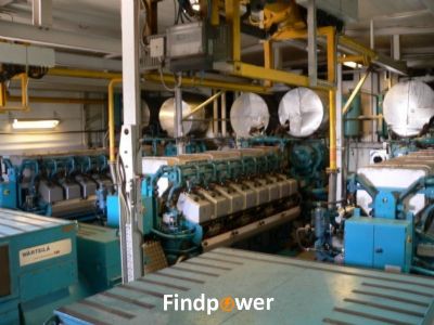 8.4MWe WARTSILA 16V25SG [x3] Used Natural Gas CHP Power Plant 1994y 50Hz 10000V